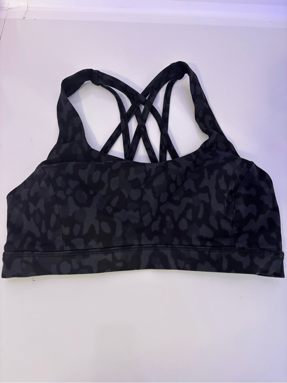 Lululemon Formation Camo Size 4 Free to be Serene Bra